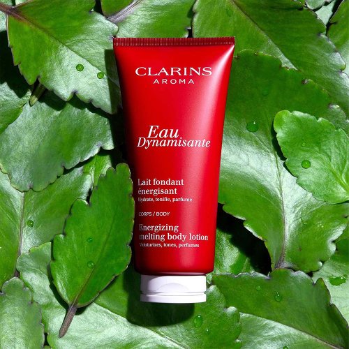 CLARINS Eau Dynamisante Belebende Körpermilch: spendet CLARINS Eau Dynamisante Belebende Körpermilch: spendet